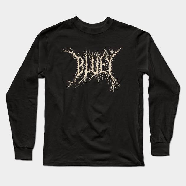 Bluey KIds Metal Long Sleeve T-Shirt by USA.DEMOCRACY